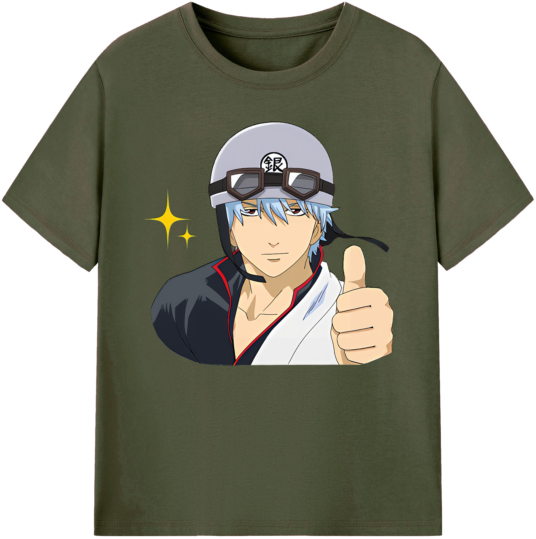 （画像用） ぎんたま 坂田銀時（さかたぎんとき） 神楽 志村新八（しむら しんぱち） GINTAMA Sakata Gintoki Kagura Shimura Shinpachi 綿100％ メンズ半袖Tシャツ｜肌触りやわらか＆通気性